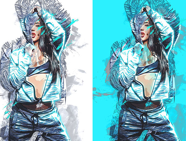 Multi Mixed Art Photoshop Action