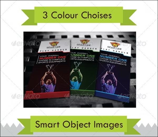 Multi-use Sports Brochure Trifold Template