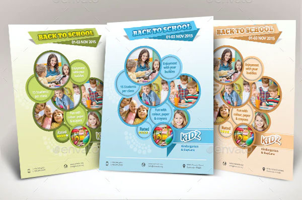 Multipurpose Daycare Flyer Templates