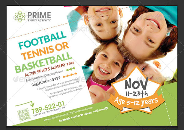 Multipurpose Kid Activity Flyer