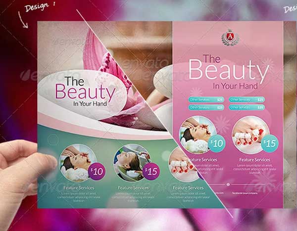 Multipurpose Beauty Spa Flyer Templates