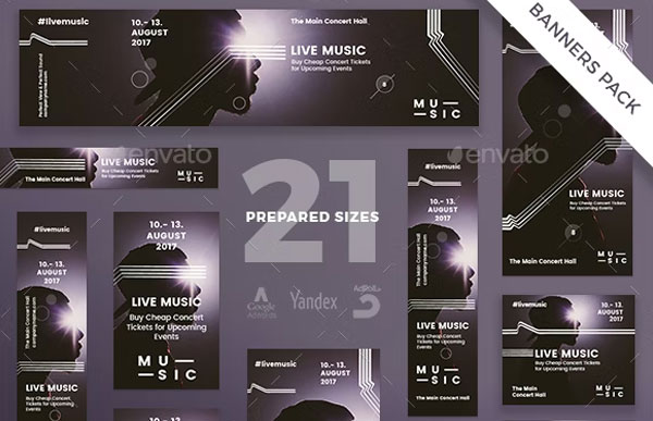 Music Banners Pack