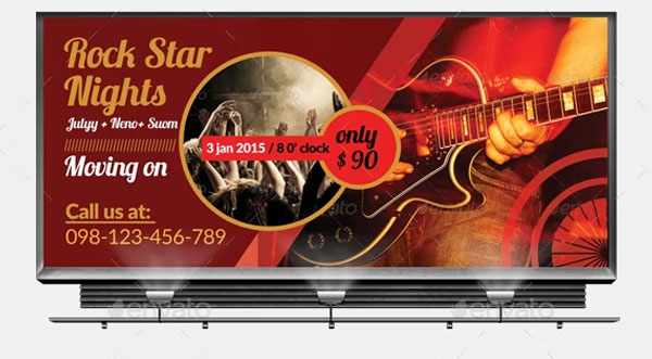 Music Concert Night Event Banners