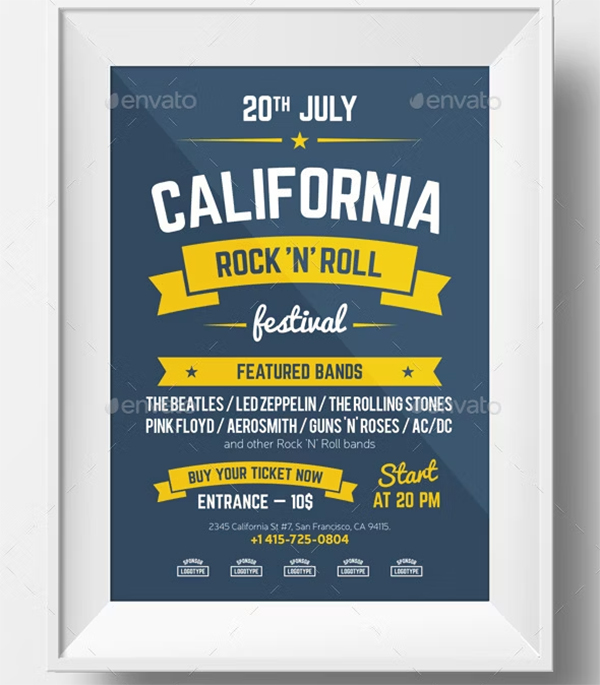 Music Festival Poster Template