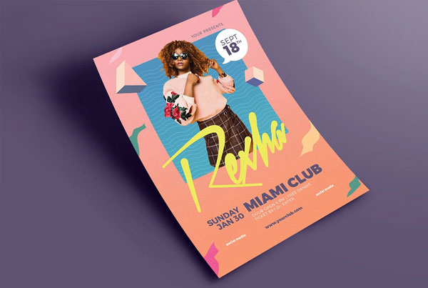 Music Marketing Dj Party Flyer