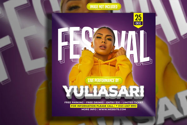 Music Social Media Templates