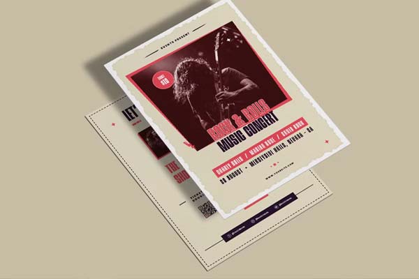 Music concert Flyer Background