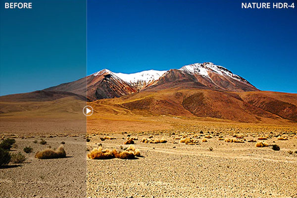 Nature HDR Photoshop Actions