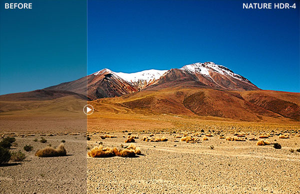 Nature HDR Photoshop Actions