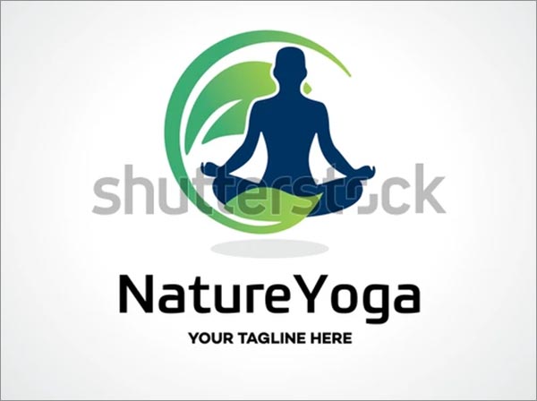 Nature Vector Yoga Logo Template
