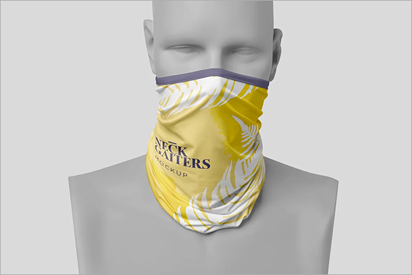 Neck Gaiter Mockups