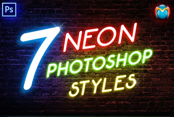 Neon Photoshop Styles