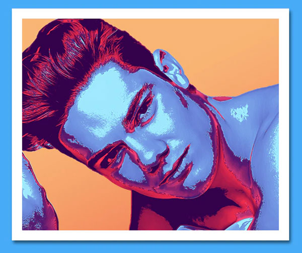 Neon Portrait Photoshop Actions