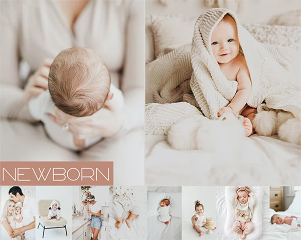 Newborn Lightroom Mobile & Desktop Presets