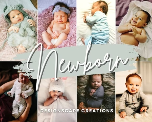 Newborn Lightroom Presets Template