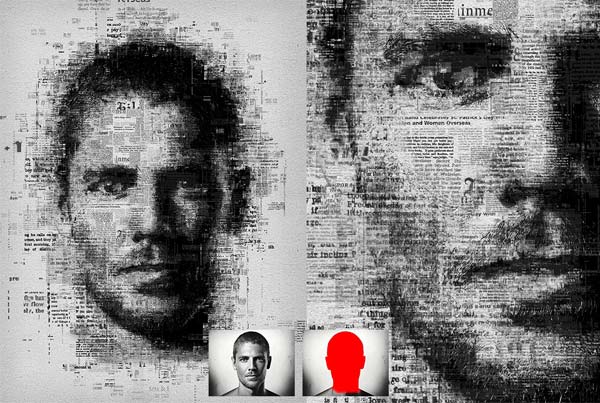 Newspaper Best Art Photoshop Action