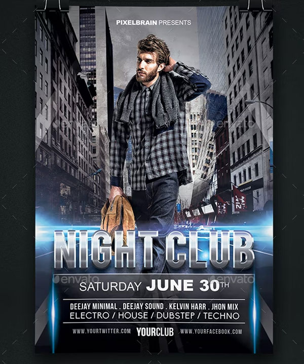 Night Club Party Template Bundle