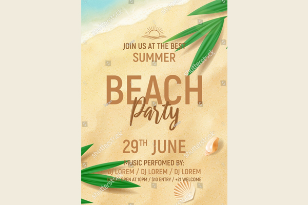 Night Party Flyer Template Free Download