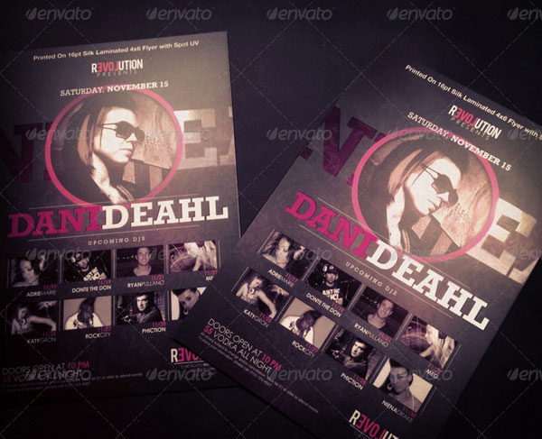 Nightclub DJ Event Flyer