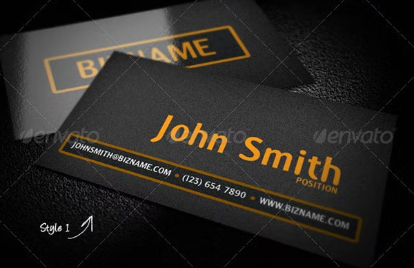 Noise Unique Business Card Template