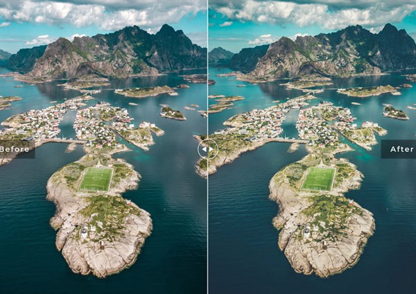 Norway Nature Photoshop Actions