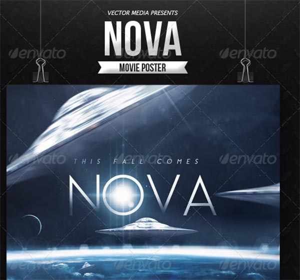 Nova Movie Poster Template