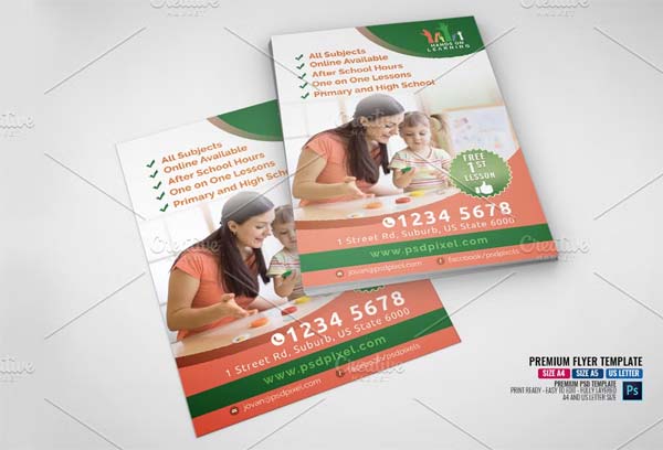 Nursery Services Flyer Template