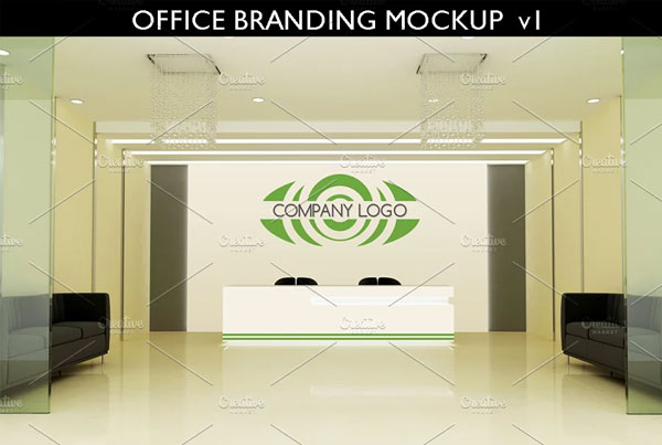 Office Branding PSD Mockup Design