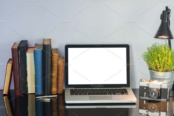 Office Wall Mockup PSD Free Download