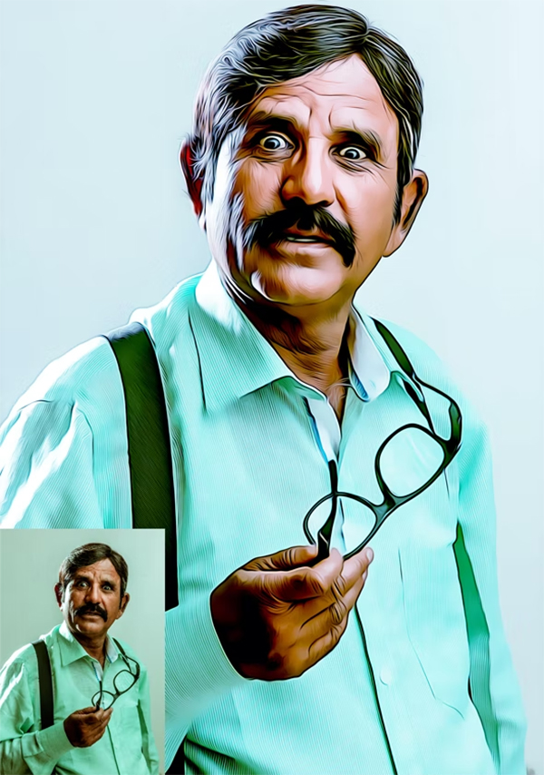 Oil Painting Photoshop Action