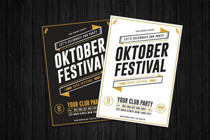 Oktober Fest Flyer Template