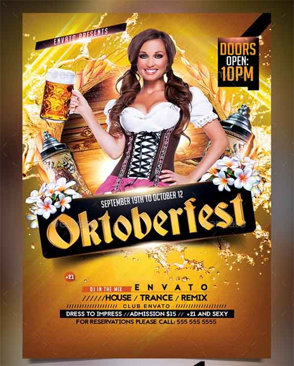 Oktoberfest - Festival Poster Template