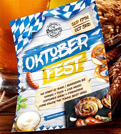 Oktoberfest Festival PSD Poster
