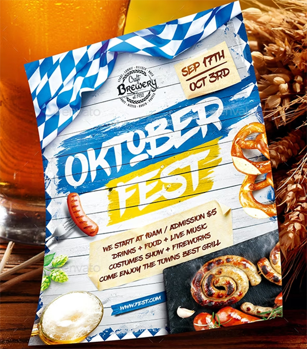 Oktoberfest Festival PSD Poster