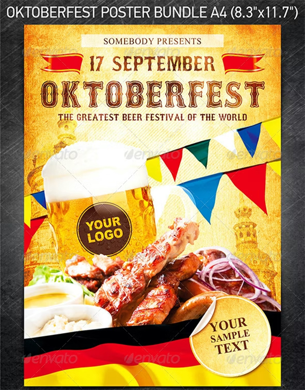 Oktoberfest Festival Poster Bundle
