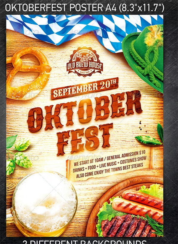 Oktoberfest Festival Poster Design