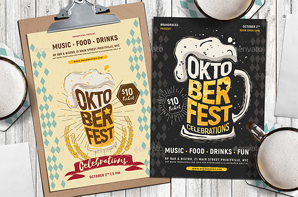 Oktoberfest Flyer & Poster Template