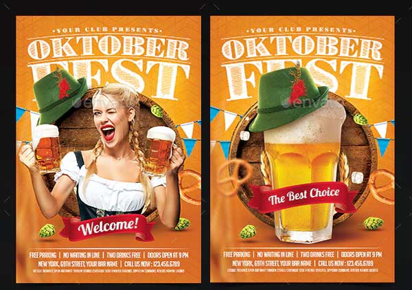 Oktoberfest Flyer Template