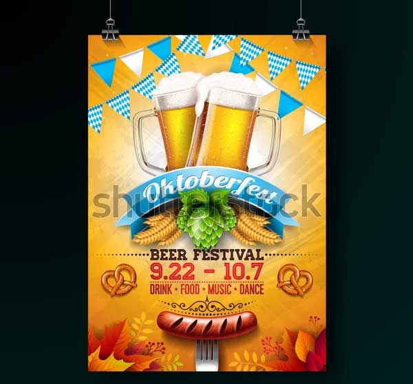Oktoberfest party Festival Flyer