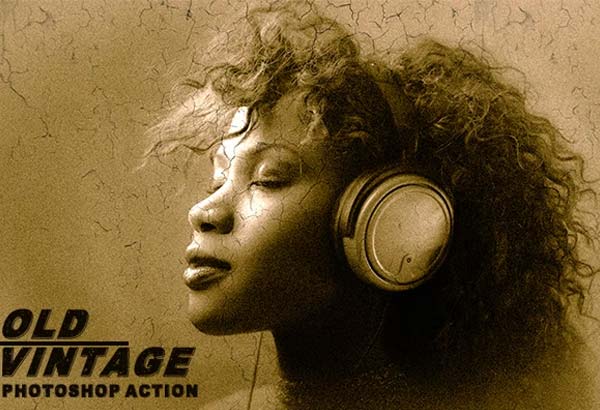 Old Vintage Sketch Photoshop Actions