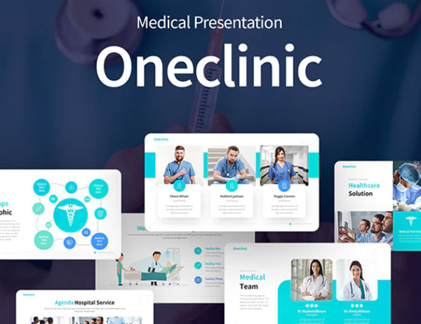 OneClinic Medical Keynote Template