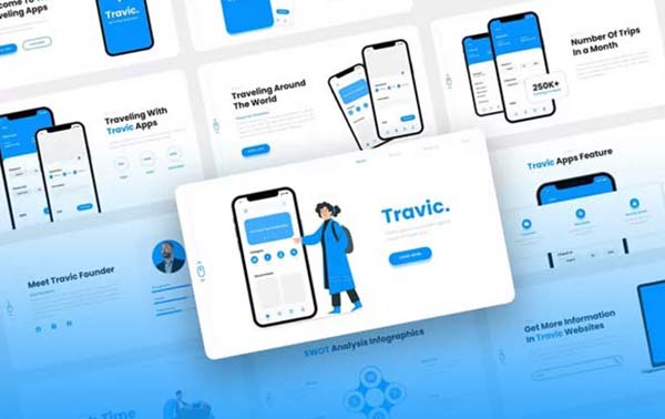 Online Travel Agency Presentation Template