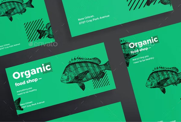 Organic Food Shop Flyer