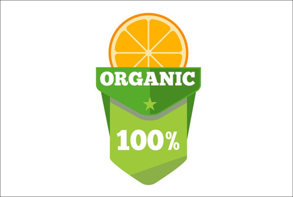 Organic Fruit Juice Label Template