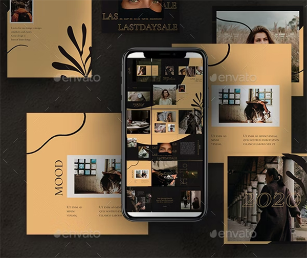 Orithyias Puzzle Instagram Feed Template