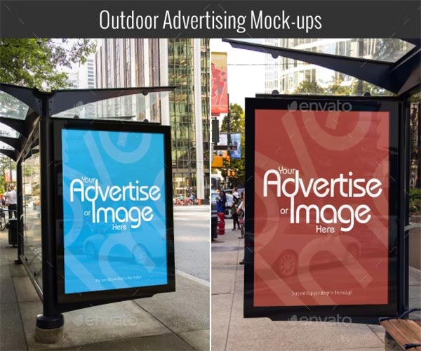 Outdoor Advertising Mockup Design