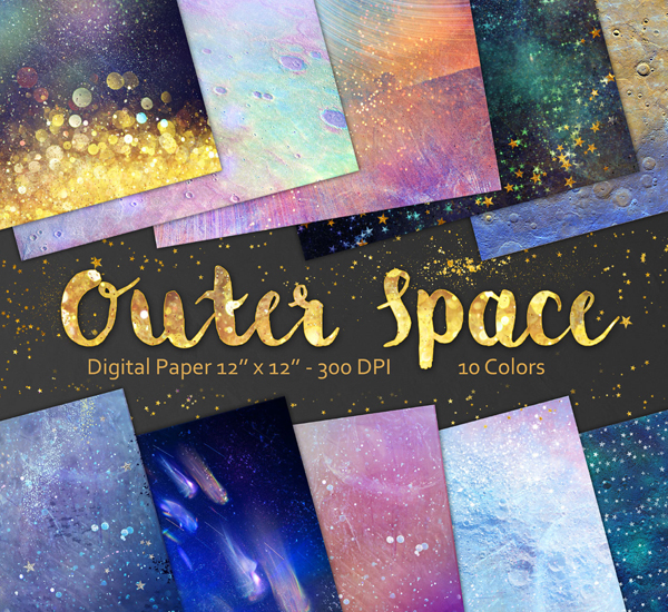 Outer Space HD Background Designs