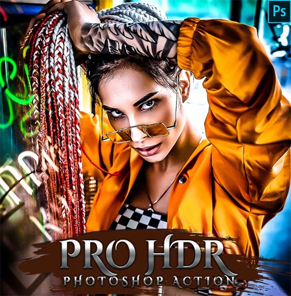 PRO HDR Photoshop Action