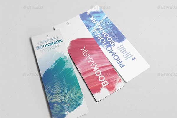 PSD Bookmark Mockups