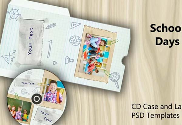 PSD Templates CD Cases